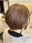 大人丸みショート