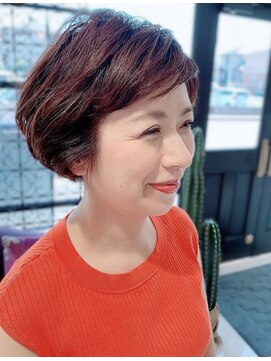 イヴ 新浦安店(Eve) ふわふわパーマボブ大人女子エイジング美髪イメチェン
