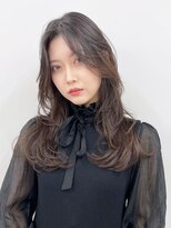アイティーバイアルバム 八王子店(IT by ALBUM)&nbsp;くびれヘア顔周りレイヤー韓国ヘア美髪ロング_ba509171