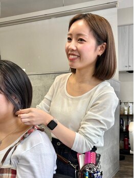ハイル(KHAIR)の写真/"肌までキレイに魅せる"透明感カラーは≪yuu≫理想のイメージをくみ取り艶感たっぷりの柔らか垢抜けヘアに*