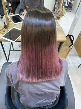 アルトラ(ALTLA) グラデーション×ラベンダーピンク