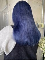 ガルボ ヘアー(garbo hair)&nbsp;ブルーカラーハイトーン艶髪