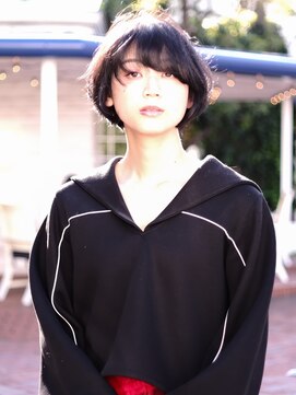 ビュートリアム 福岡(BEAUTRIUM) 乾かすだけで決まる重さを残した前下がりマッシュボブ