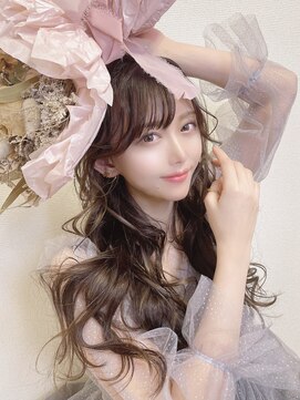 シャペウ駒込 ハーフアップヘアアレンジ