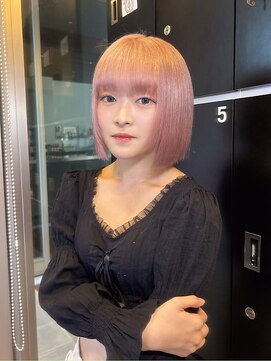 インク サカエ(inq sakae) ケアブリーチ/トリプルカラー/ホワイトベージュ