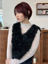 リヴ オオサカ(LIV OSAKA)&nbsp;ディープレッド/ブリーチ/ダブルカラー【梅田】