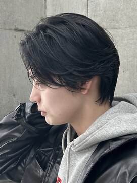 ロンドオム 池袋(Lond Homme) men's/顔周り/ニュアンスパーマ/黒染め/韓国/ダウンパーマ