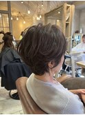 ふんわりショートスタイル