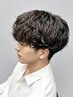 ナチュラルが好きな方【バレない自然ムーブ】カット+シャドウパーマ/men's