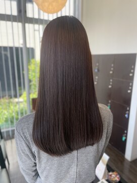 アメイジングヘアー 美沢店(AMAZING HAIR) ショコラブラウン髪質改善カラー艶髪美髪ストレート