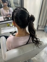 アイビー 新宿(IVY) 編みカチュサイドお団子