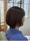 ダークパープル/ナチュラルショート/ミルクブラウン/夏/四街道