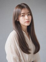 トリニティ(trinity) 縮毛矯正 ストレート ロングレイヤーカット 学割 豊見城