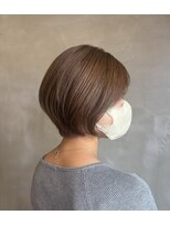 ザ ヘア ディードットログ(The hair D.Log)&nbsp;ショートボブ　小顔ショート　大人ボブ　奈良　大和八木