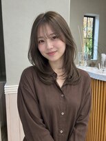 Lidee 【三宮/元町】顔周り似合わせカット レイヤーカット 髪質改善 くびれミディアム/レイヤーカット/神戸/三宮