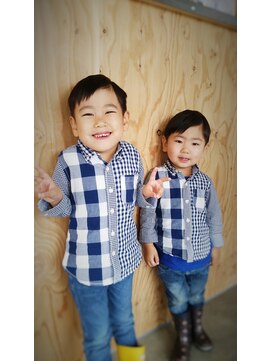 エル(Ailes) 七三分けの七五三カット