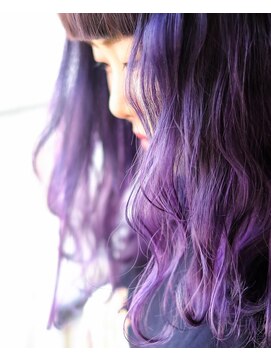 ニコヘアー(niko hair) パープルヘア▼LINEID@vey3047y