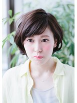 アミックス ヘアワークス 山口店(AMIX hair works)&nbsp;甘すぎないマッシュショートで大人感を演出