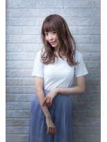 ヘアーアートシフォン 池袋西口店(Hair art chiffon)&nbsp;デザインカラー丸みショート無造作カールボブディイルミナカラー