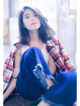 エース (ACE) ACE LA グロスグレージュ×オトナ可愛いゆるふわロング