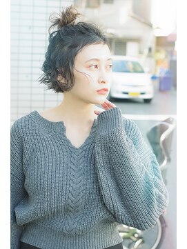 ソラ(sora) just do it  ショートボブを可愛くまとめる