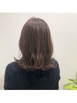 大人可愛い20代30代40代☆透明感と艶感ラベージュカラー