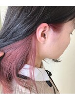 ヘアーアンドメイク ドレス(DRESS)&nbsp;インナーカラー  ベリーピンク