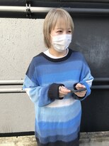 デヴェロペ(Devellope.)&nbsp;【Devellope.】 千葉担当　ハイトーン　ショート　ワイドバング