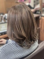 ファイン 美容室 深川店(FINE)&nbsp;20代30代40代大人可愛いバレイヤージュ透明感美肌