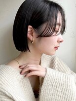 ガーデン タチカワ(garden tachikawa)&nbsp;暗髪×束感ショート×小顔立体カット×シースルーバング