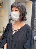 大阪 梅田 ボブパーマ