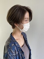 ゴットフロー(GOTTO FLOW)&nbsp;マッシュショート/グレージュ/耳かけショート