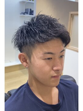 モッズヘアメン 札幌月寒店(mod's hair men) ソフトツイスパ×ショートアップバング
