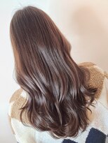 ツヤ巻き＊色気溢れる艶髪＊マロングレージュ【ZinaCENTRAL】