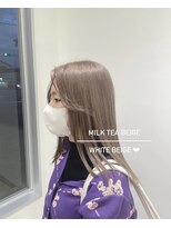 フィール ライジング 磐田(feel Rising) bleach color / White milk tea beige