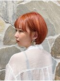 ショートカット/マッシュショート/耳かけ/くびれ/30代/40代/梅田