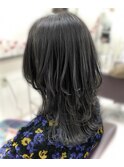 ハイレイヤー×アッシュグレー