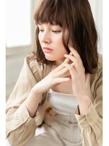 アッシュ 池袋店(Ash)&nbsp;10代20代30代『くせ毛ニュアンスボブ』　＃池袋駅