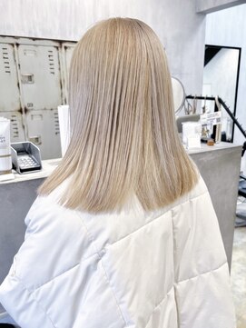 クリアーオブヘアー 本山店(CLEAR of hair) ホワイトミルクティー 2bleach～