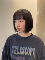 ゼストカロン(ZEST Kalon)&nbsp;【のぶち】透明感グレー/ブルーグレー/ボブ