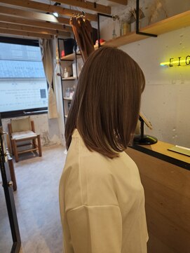 エイト 福岡天神店(EIGHT fukuoka) 縮毛カラー