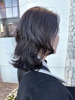 ノヴェル 旭ヶ丘店(NOVEL) 大人ナチュラルウルフパーマ20代30代40代50代