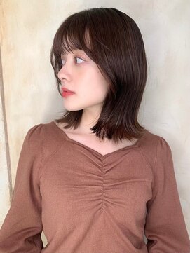 ニスル 町田店(NISURU) 似合わせカット/大人ガーリー/ダークアッシュ/着物/町田/町田駅