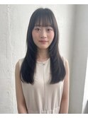 【seek菜月】ストレートレイヤーロング【長野 松本】
