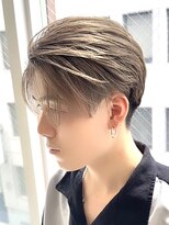 バレイヤージュセンターパートナチュラル
