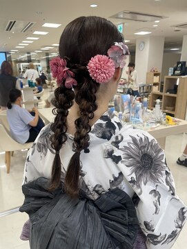 ケンジ 平塚ラスカ店(KENJE) 結婚式ヘア/ポニーテールアレンジ/平塚アレンジ/お呼ばれヘア