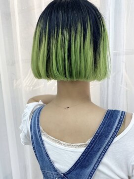 シーカ ニカイ(siika NIKAI) ライムグリーン×ブラック