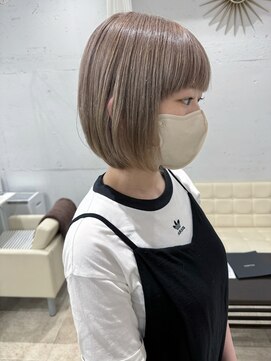シー ヘアデザイン(see hair design) milk tea ベージュ