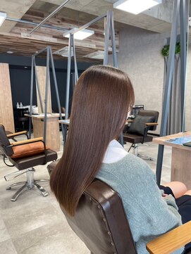 リンクミリ(Link mili) 前髪/イメチェン/小顔カット/ネビージュ/ワンレン/黒髪/ボブルフ