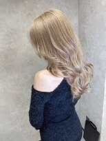 サニー 渋谷(SUNNY)&nbsp;ハイトーン、ハイライト、ミルクティーベージュ、レイヤーカット